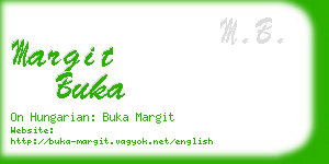 margit buka business card